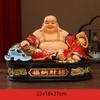 Home Decoration Accessories Wealth Recruiting Maitreya Buddha Ornament Offering Buddha Statues At Home Resin Handicrafts 1pcs
