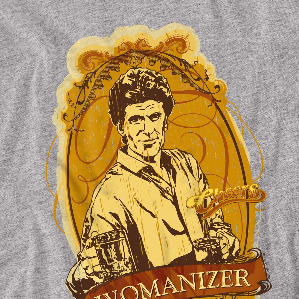 Cheers Unisex Adult Womanizer T-Shirt