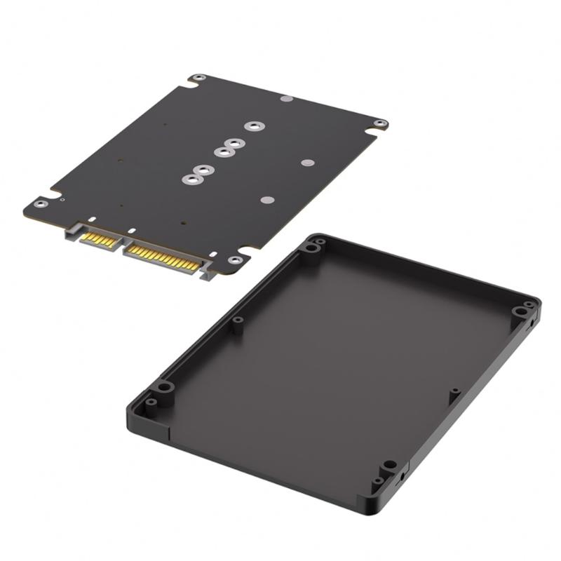 M.2 NGFF Msata SSD в SATA3.0 2.5-дюймовые M.2 SSD Конвертеры Райзер Карта Адаптер Для 2230 2242 2260 ПК Ноутбук Карта Расширения 6 Гбит/с