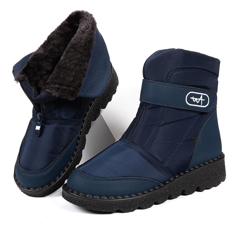 Женские ботинки 2024 года, новые зимние ботинки для женщин, зимние ботинки Mujer, водонепроницаемые ботильоны, зимняя обувь на меху, женские ботинки
