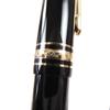 Excellent MONTBLANC fountain pen Meisterstck pix 145 classic Black gold 14K mens Used