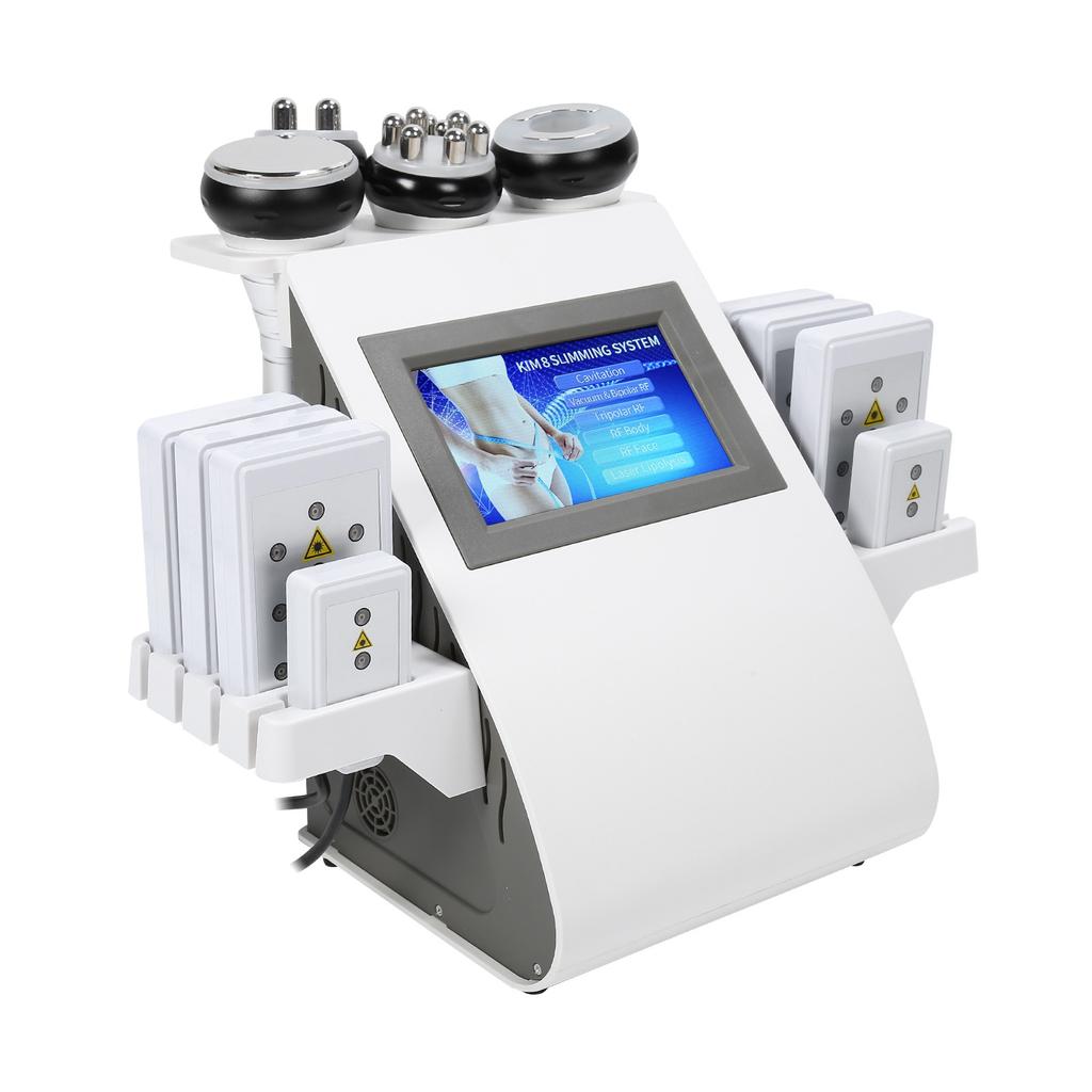 Многофункциональный 6 в 1 аппарат для сжигания жира настольный аппарат для похудения RF с вилкой 110‑240 В переменного тока