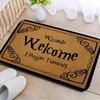 Welcome Muggles Entrance Mat Living Room Floor Decoration Carpet Non-slip Easy To Clean Area Rug Home Office Washable Doormats