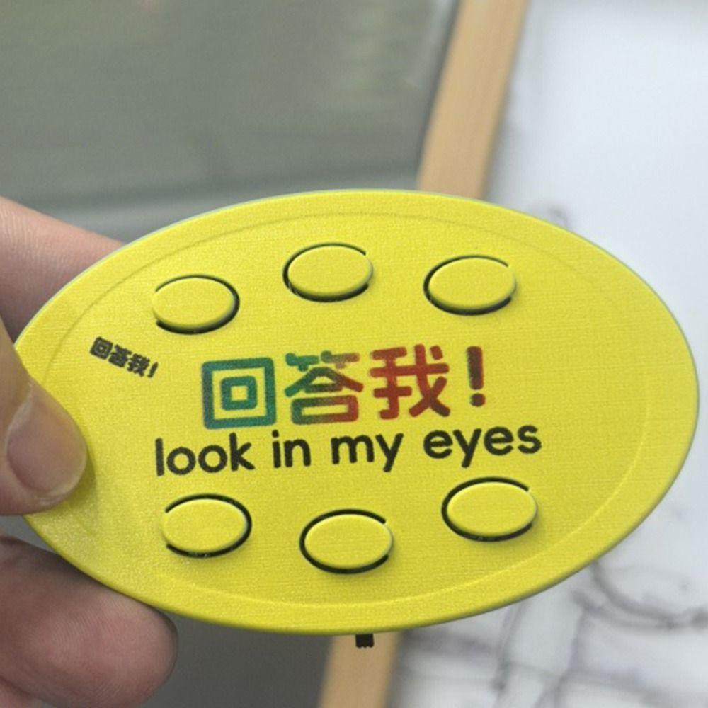 Keys Button Sound Emulator Glowing Keyboard Stress Relief Keychain Pendant Send Friends