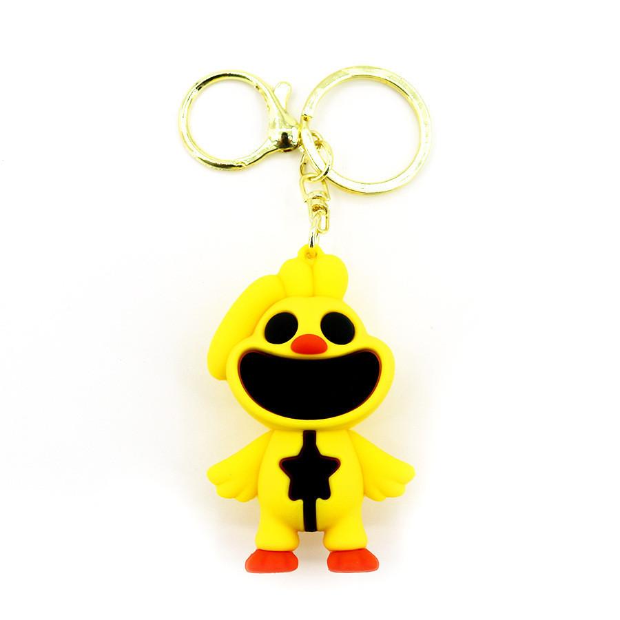 Adorable Smilingcritters Bobi Game Time 3 Pvc Animal Keychain Lobster Clasp Orange