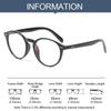 Retro Optical Spectacles Gaming Filter Glasses Blue Light Blocking Glasses Flat Mirror Eyewear
