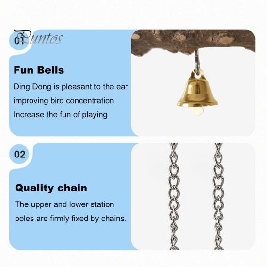 Жердочка для птиц из натурального дерева, подставка для птиц, ветка, игрушка для лазанья попугая, жевательная палочка, клетка, аксессуары для неразлучников, корелл, волнистых попугайчиков