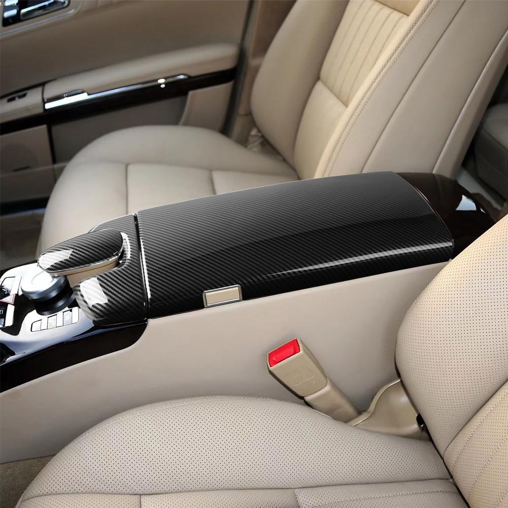 3 шт./компл. крышка центральной консоли автомобиля подлокотник коробка отделка защитный чехол для Mercedes Benz W221 класс S S350L S600L S500L 2007-2013