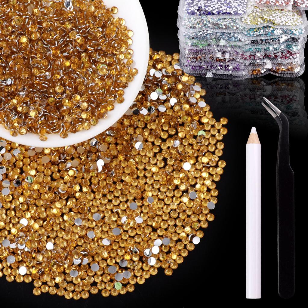 2Mm3Mm4Mm Flat Bottom Resin Drill Diy Handmade Mobile Phone Case Beauty Sticker Drill