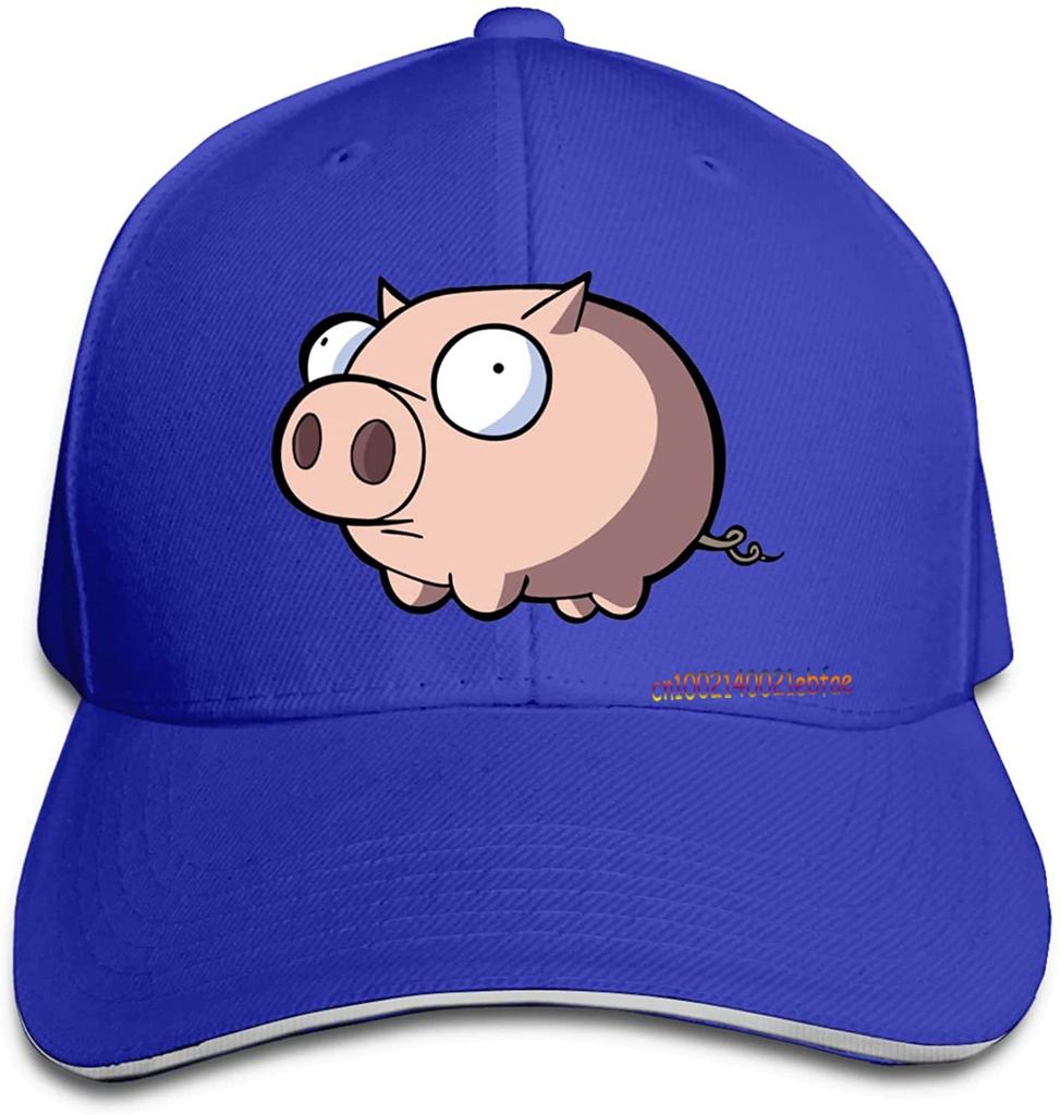 Бейсбольная кепка с милой свиньей, кепка-сэндвич, солнцезащитные шляпы, винтажные регулируемые моющиеся кепки унисекс для дальнобойщиков
