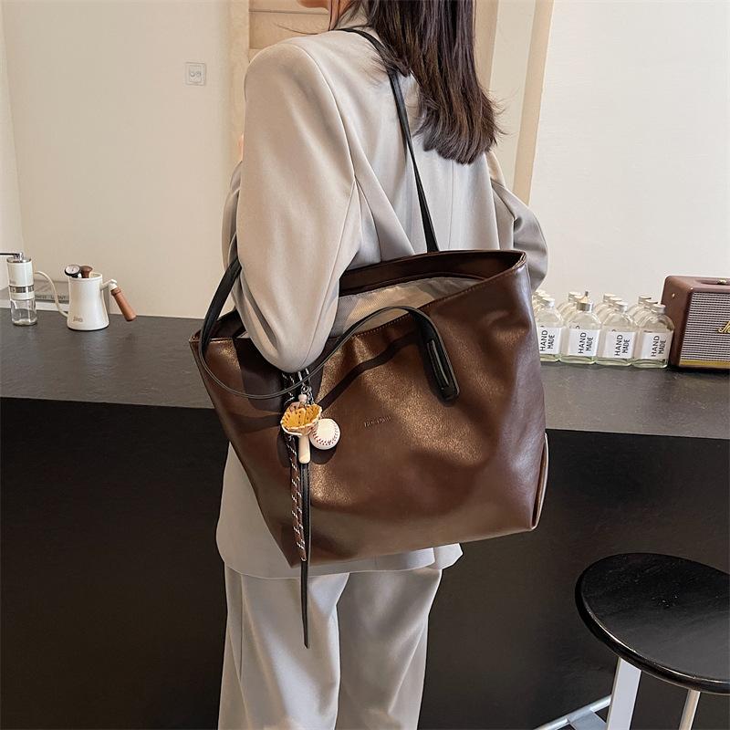 Canvas Bag Women's Bag 2025 New Simple Fashion Large Capacity Women's Shoulder Bag Casual Tote Bag