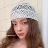 Beanie: Fishnet Lace Skullcap - Summer Thin Style for Millennial Hot Girl Subculture