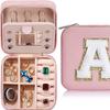Button Storage Zipper Jewelers Organizer Container Box Portable Jewelry Box Jewelry Organizer Display Travel Jewelry Case Boxes
