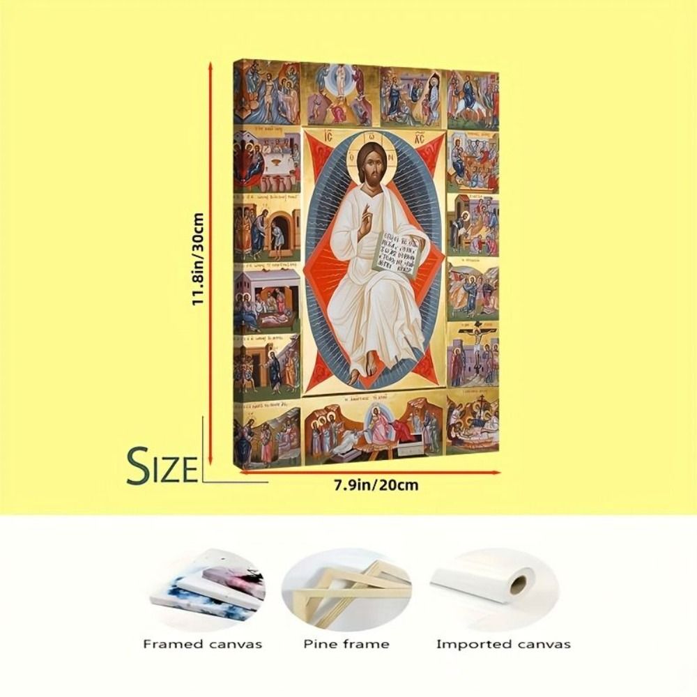 Религиозный Настенный Декор 20x30см