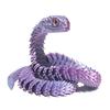 Реалистичная плюшевая кукла-змея питон - мягкая набивная ткань, 80-210 см, идеально подходит для детей и взрослых