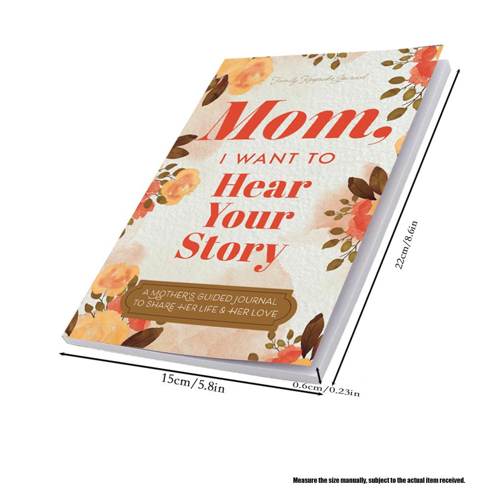 Mom, I Want To Hear Your Story Dad Mom Leather Memory Books A Father's Guided Journal To Share His Life Memory Books