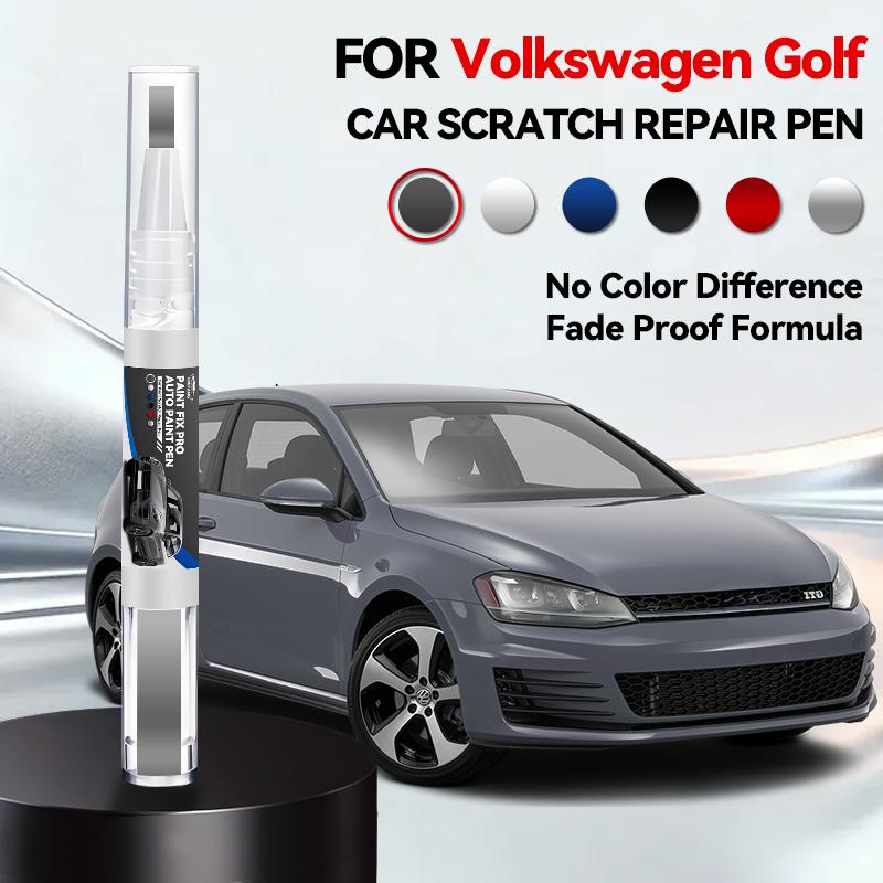 Для Volkswagen Golf 1974-2025 A2 A3 A4 A5 A6 A7 A8 Кисть для подкраски царапин Удаление царапин Сделай сам Автоаксессуары Черный Белый