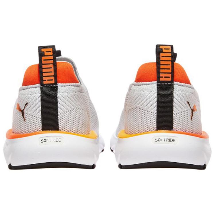 Puma Удобные кроссовки SoftRide Flex с низким верхом для повседневной носки, унисекс, светло-серые 309833-02