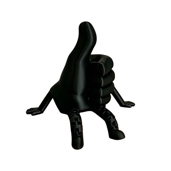 Desktop Ornament, 3D Printing One-Piece Molding with Smooth Surface, Movable Joints Adjustable Posture Figure for Healing Gift Home Decor