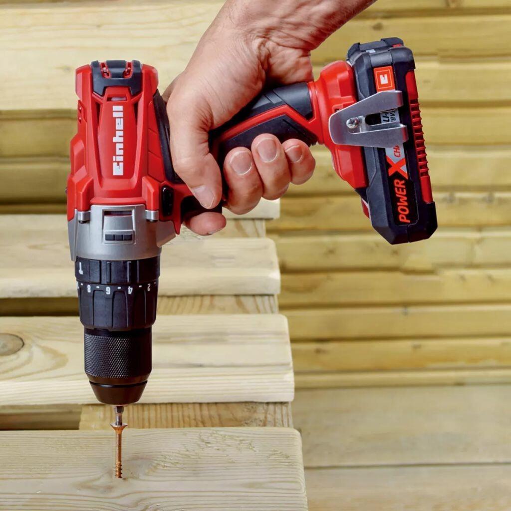 Ударный шуруповёрт Einhell TE-CD 18/2 Li-i Kit