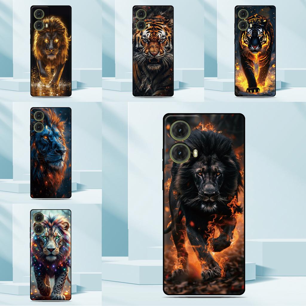 Мягкий чехол для телефона 'Король Лев Тигр' для Google Pixel 10A 9A 8A 7A 6A 8 7 6 Pro 2 3 4 XL 3A 4XL 2XL Индивидуальное изображение Фото Задняя крышка