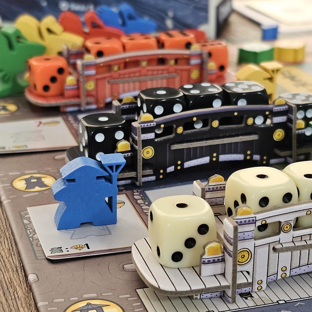 Стратегия настольной игры Замок Цапли Кубики Издание Essen