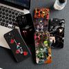 for Samsung Galaxy S10 S8 S9 Plus A33 A34 A31 70 A71 A72 Note 20 9 8 S10E Phone Case Akatsukis Kakashis Itachis Uchiha Sasukes