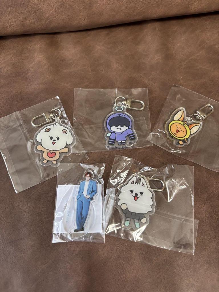 [Б/У] Набор брелоков с персонажами TOMORROW XTOGETHER