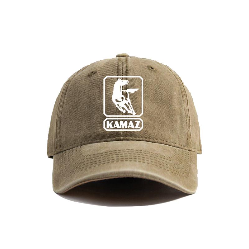 Кепка-бейсболка Kamaz Летняя Потертая Папина Шляпа Унисекс Для улицы Регулируемая Кепка Для женщин Унисекс MZ026
