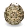 Natural Spherical Hummingbird Birdhouse Grass Bird Cage Hand Woven Bird Nest Reed Grass Bird Nest
