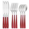 9pcs/3set Gold Dinnerware Stainless Steel Cutlery Set Dinner Knives Fork Spoons Sliverware Kitchen Tableware Set
