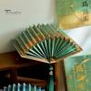 Book Shaped Lamp Foldable Chinese Calligraphy Decor Light DIY Book Lamp for Nightstand Bedside Reading