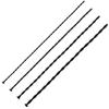 Soxeeh Urethral Plug Silicone Urethral Masturbation Set of 4 Urethral Dilation for Beginners 0.3, 0.4, 0.5, 0.6cm (Black)