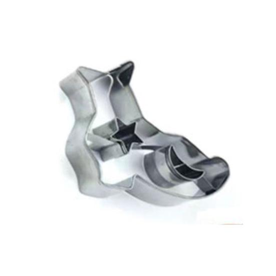 6 шт./компл., формочка для печенья на Хэллоуин, из нержавеющей стали, легкосъемный пресс, сделай сам, тыква, призрак, череп, печенье, набор форм, кухонные инструменты для выпечки