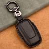 Leather Car Key Case Cover Fob for Toyota Chr C-hr Land Cruiser 200 Avensis Auris Corolla Smart Keychain Shell Accessories Ring