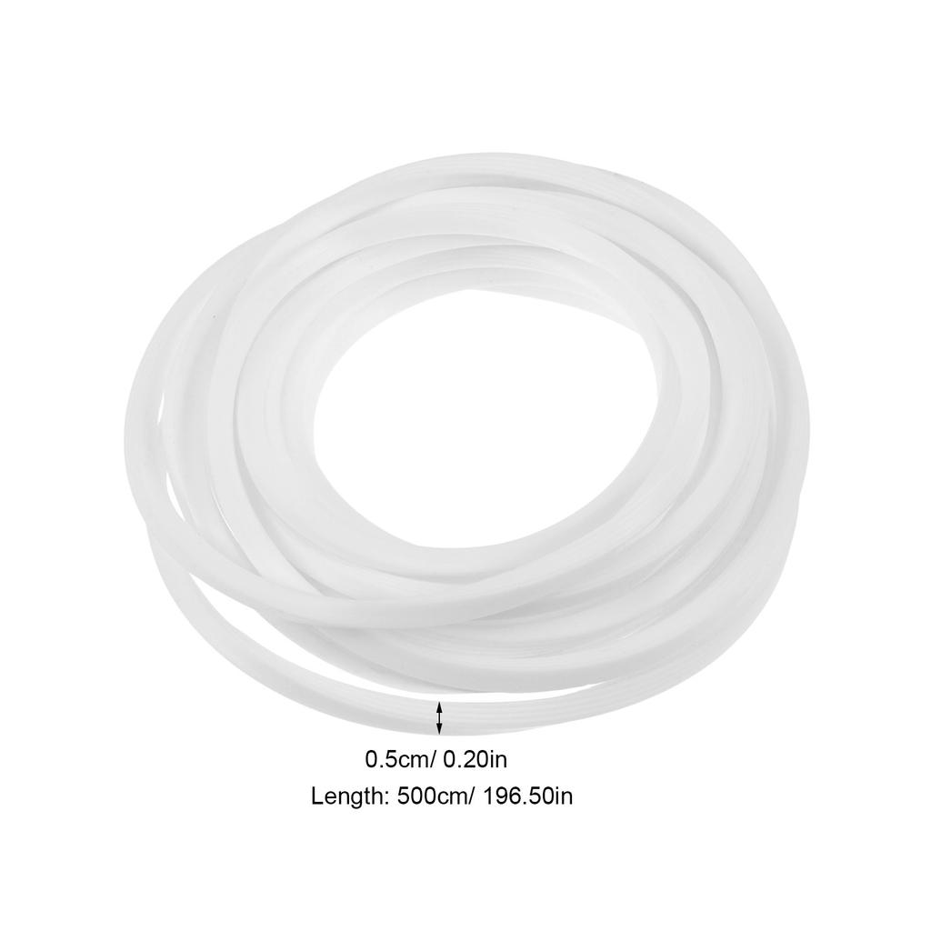 16Ft Silicone Seal for Lunch Box Lid Food Container Bento Box Glass Meal Prep Containers Leak Proof Cuttable Elastic Reusable