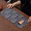Double-Sided Brocade Tea Mat - Chinese Zen Style Non-Slip Dry Brewing Pad for Tea Ceremony Vintage Table DecorTraditionalCoaster