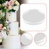 Cake Separator Plate Tool Clear Reusable for Tiered Cakes, Divider Baking Donuts