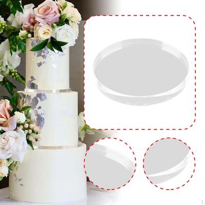 Инструмент Разделительная тарелка для торта Прозрачный Многоразовый для Многоярусных Тортов, Разделитель для Выпечки Пончиков