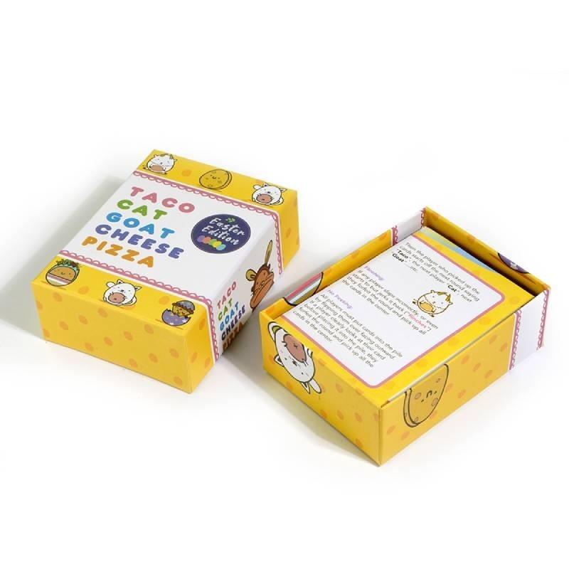 Vibrant Taco Cat Goat Cheese Pizza Card Deck Perfect For Parties And Events