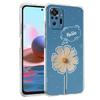 Чехол для телефона для Xiaomi Redmi Note 15 14 5G 13 12 10 11 Pro Plus 4G 14C 13C 12C Мягкий ТПУ чехол Стильный дизайн с цветочным узором