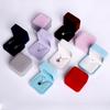 Solid Color Jewelry Box Presentation Necklace Pendant Gift Box Necklace Organizer Necklace