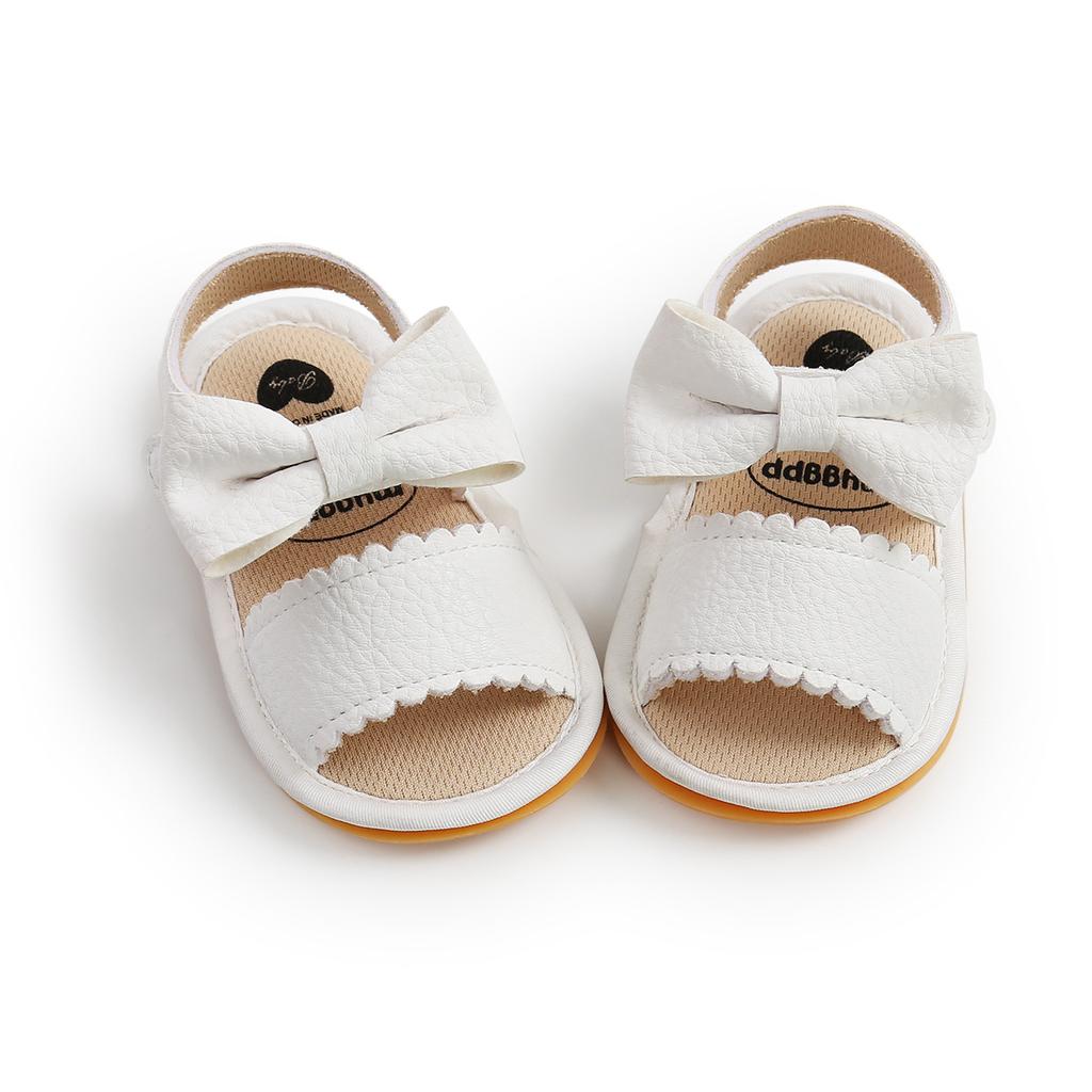 MYGGPP Summer Baby Sandals Baby Shoes Toddler Shoes Bow Shoes