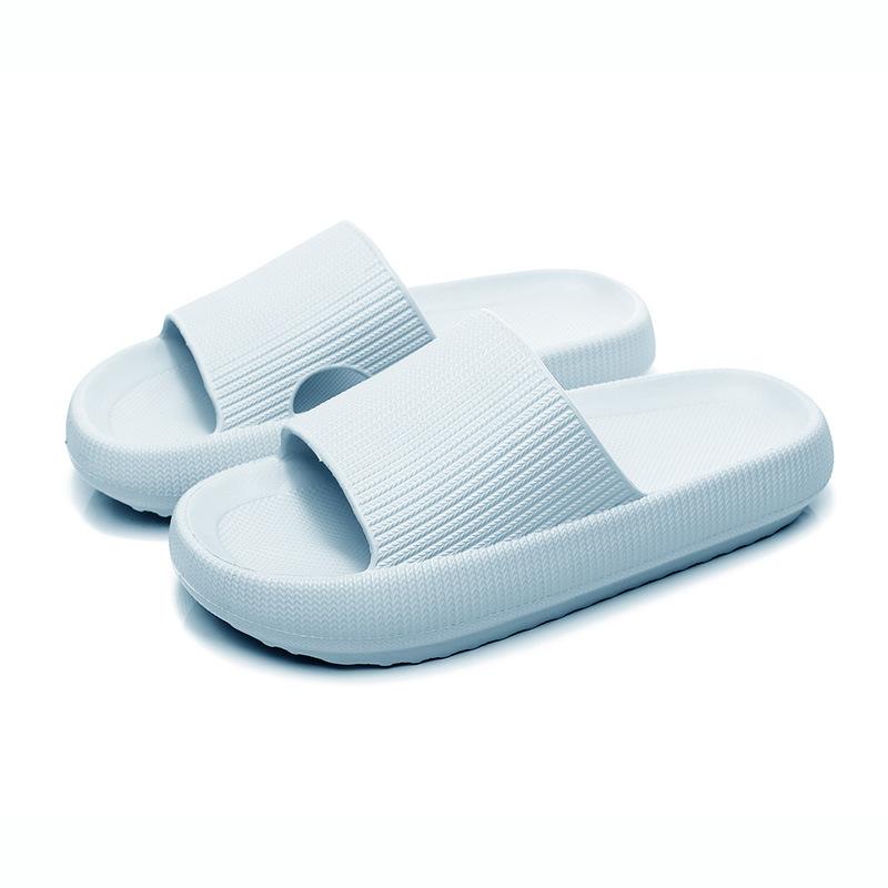 Thick Platform Cloud Slippers Women Fashion Eva Soft Sole Home Slippers for Woman Sandals 2024 Summer Non Slip Beach Flip Flops