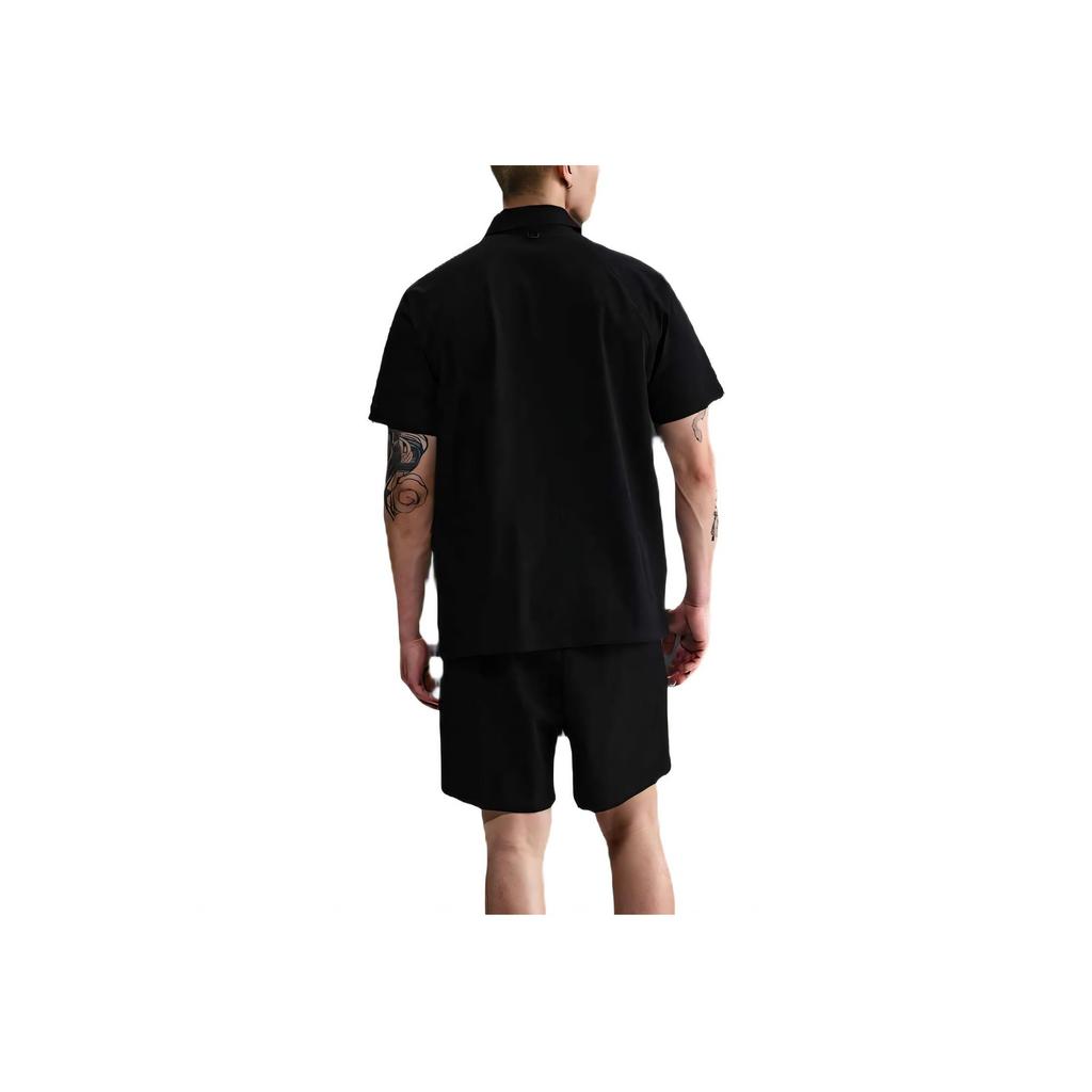 Nike Dri-Fit Perfect Stretch Comfortable Simple Fashionable Versatile Short Sleeve Shirt Men Shirts Black HQ6959-010