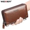 Men Wallets Leather Men Bags Clutch Bags Koffer Wallet Leather Long Wallet With Coin Pocket Zipper Men Purse