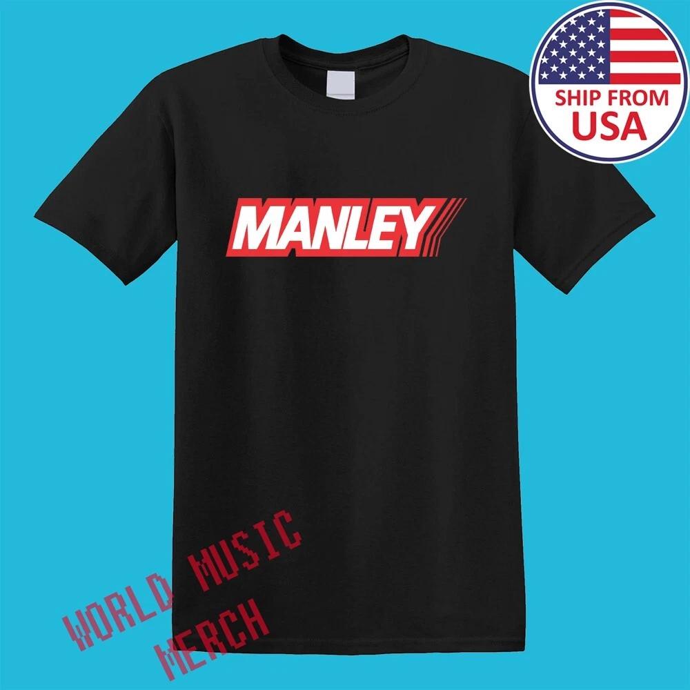 Manley Performance Men's Black White Size S-5XL