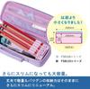 Raymay Fujii Pencil Case, Large Capacity, Top Liner with Pocket, Light Blue, FSB133H