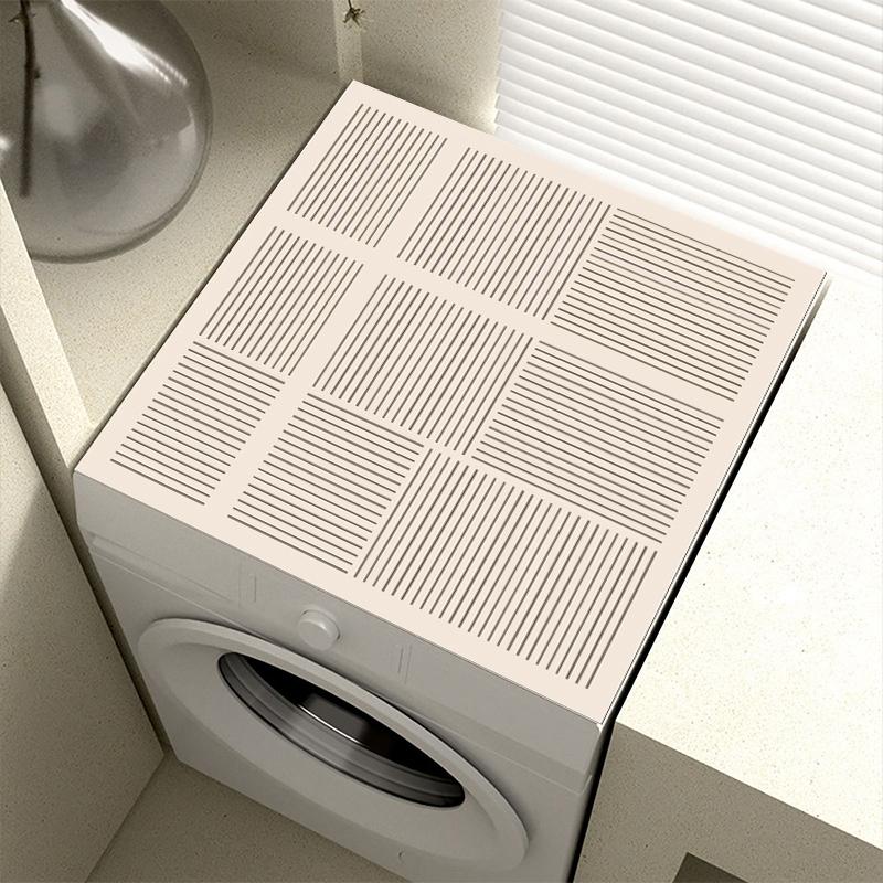 Коврик из искусственной кожи для защиты от пыли, прочный чехол для стиральной машины, пылезащитный чехол для холодильника, верхняя защита для шкафа, водонепроницаемая подкладка для обеденного стола