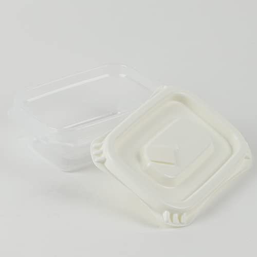 Pearl Metal Storage Container Microwave Container Rectangular S Size Set of 4 Made in Japan Tsubame Sanjo Easy Pack HB-2908